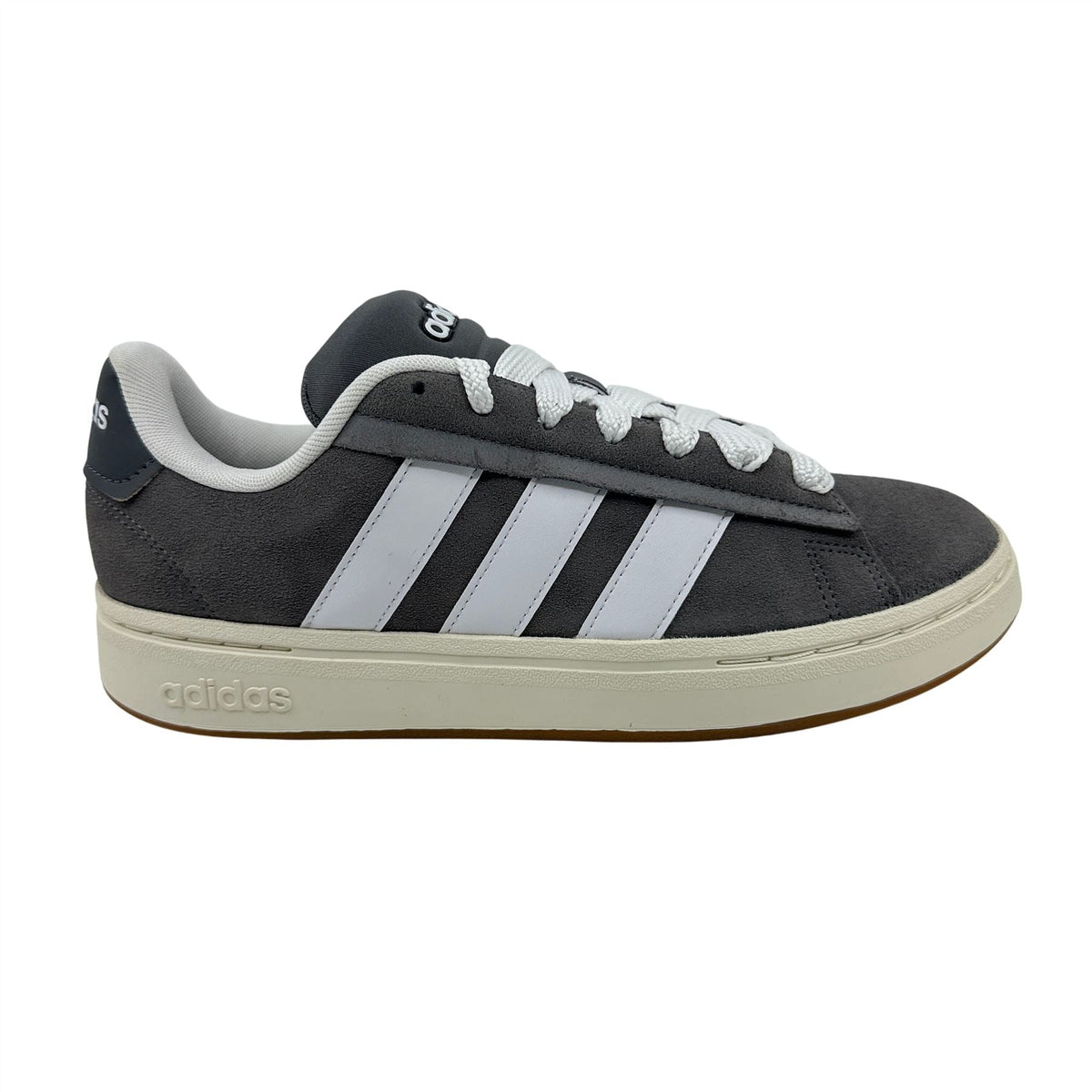 Adidas Grand Court Alpha 00s Grey Cloud White Mens Athletic Sneaker (JR0542)