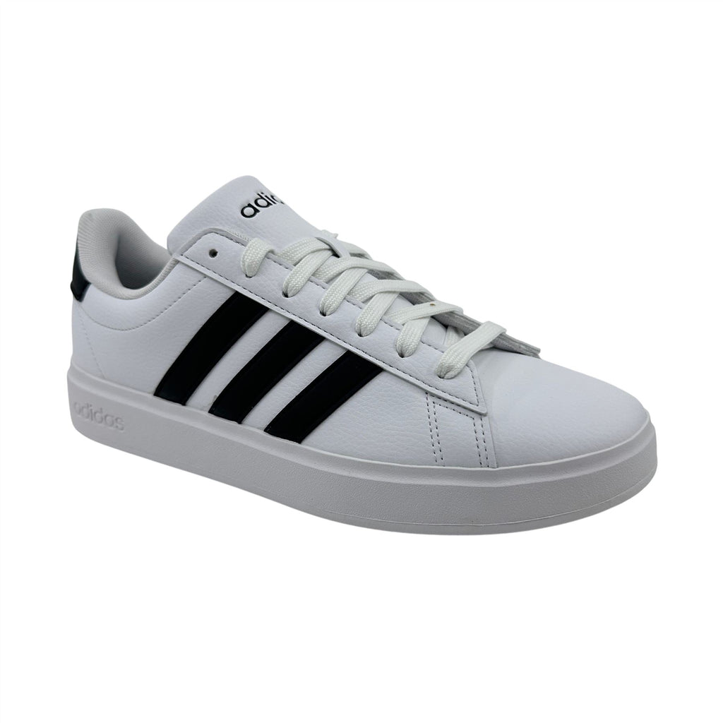 Adidas Grand Court 2.0 Cloud White Black Womens Athletic Sneaker (GW9214)