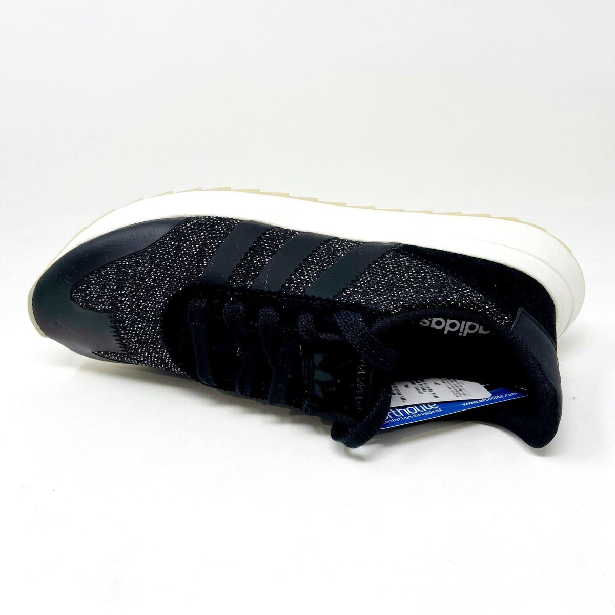 Adidas FLB Flashback Black White Womens Size 7.5 Running Shoes BY9687